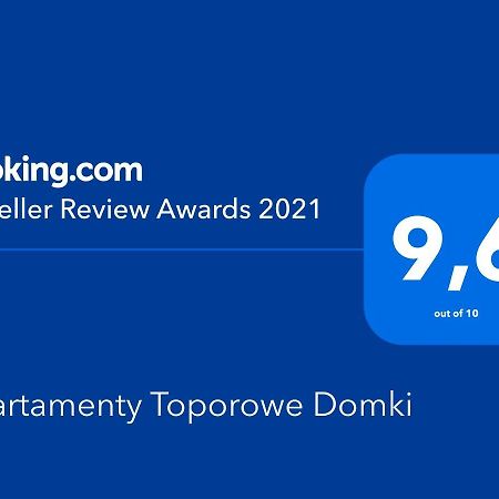 Apartamenty Toporowe Domki Witow  Ngoại thất bức ảnh